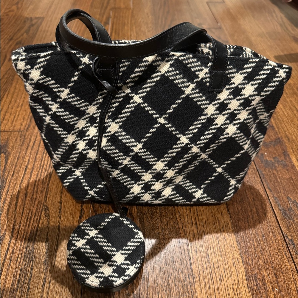 Burberry bag and change purse